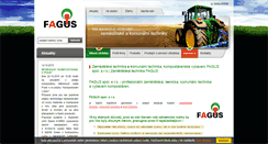 Desktop Screenshot of faguspraha.cz