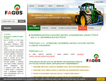 Tablet Screenshot of faguspraha.cz